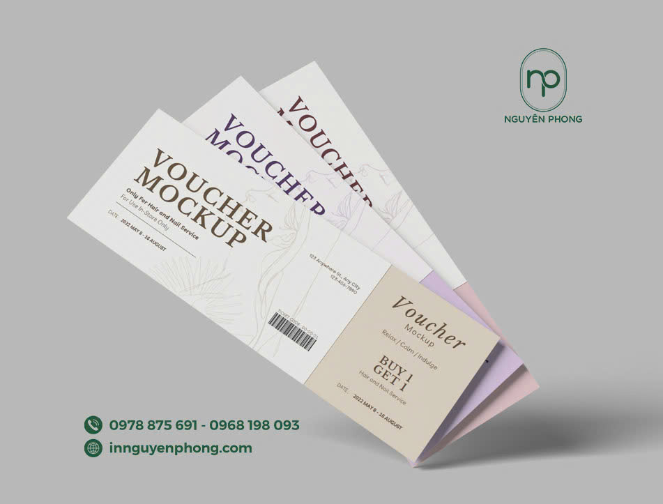 In voucher giá rẻ, số lượng ít tại Nguyên Phong 